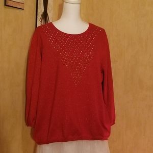 Alfred Dunner Holiday Sweater